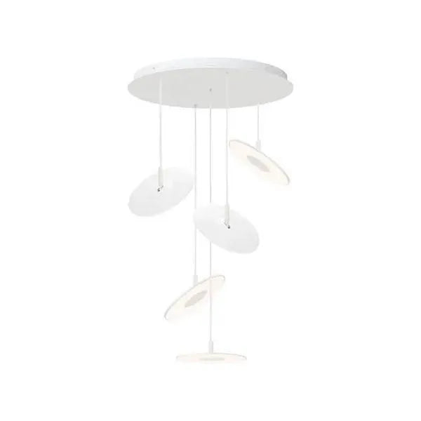 Pablo Designs - Circa Chandelier 5 - CIRC CHAN 12/5 WHT | Montreal Lighting & Hardware