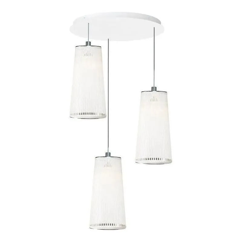 Pablo Designs - Solis Chandelier 3 - SOLI CHAN 24/3 WHT | Montreal Lighting & Hardware