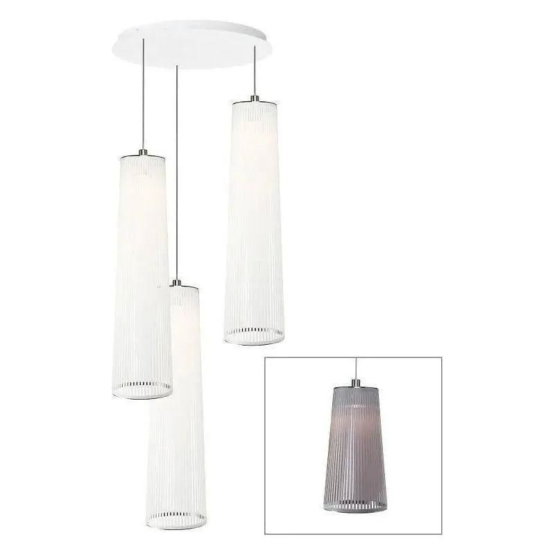 Pablo Designs - Solis Chandelier 3 - SOLI CHAN 48/3 SLV | Montreal Lighting & Hardware