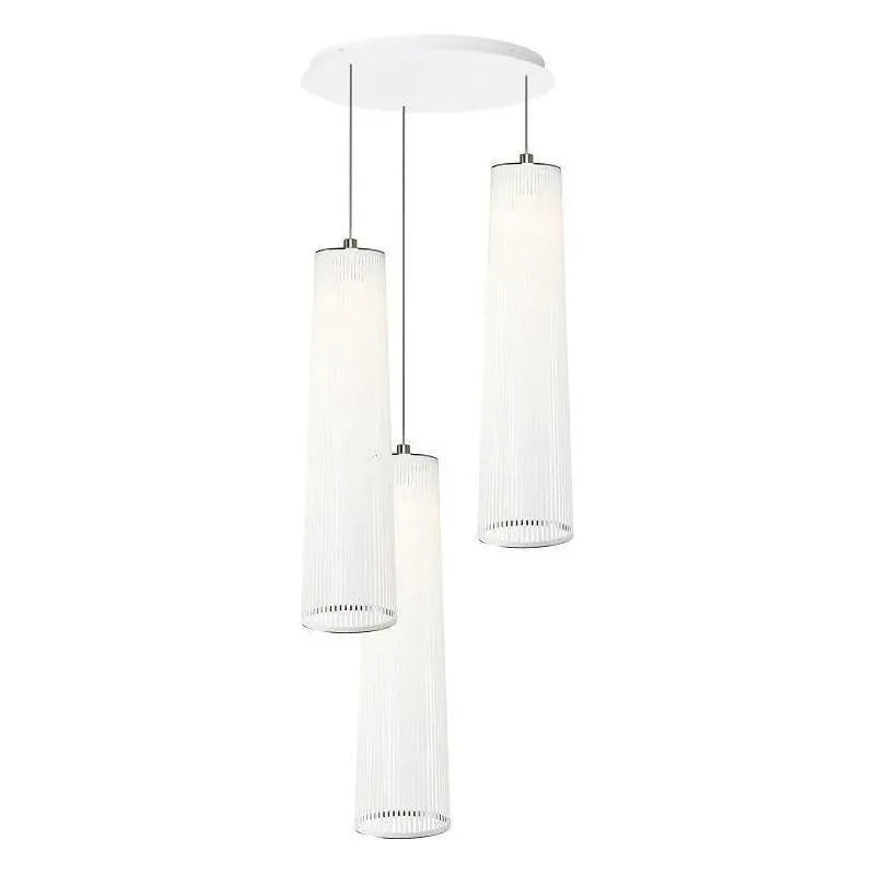 Pablo Designs - Solis Chandelier 3 - SOLI CHAN 48/3 WHT | Montreal Lighting & Hardware