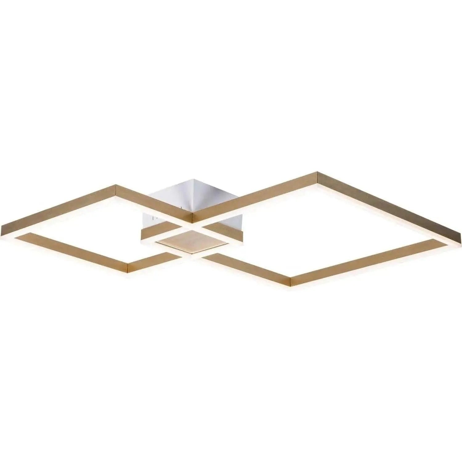 PageOne Lighting - Fractal LED Flush Mount - PC010103-BC | Montreal Lighting & Hardware