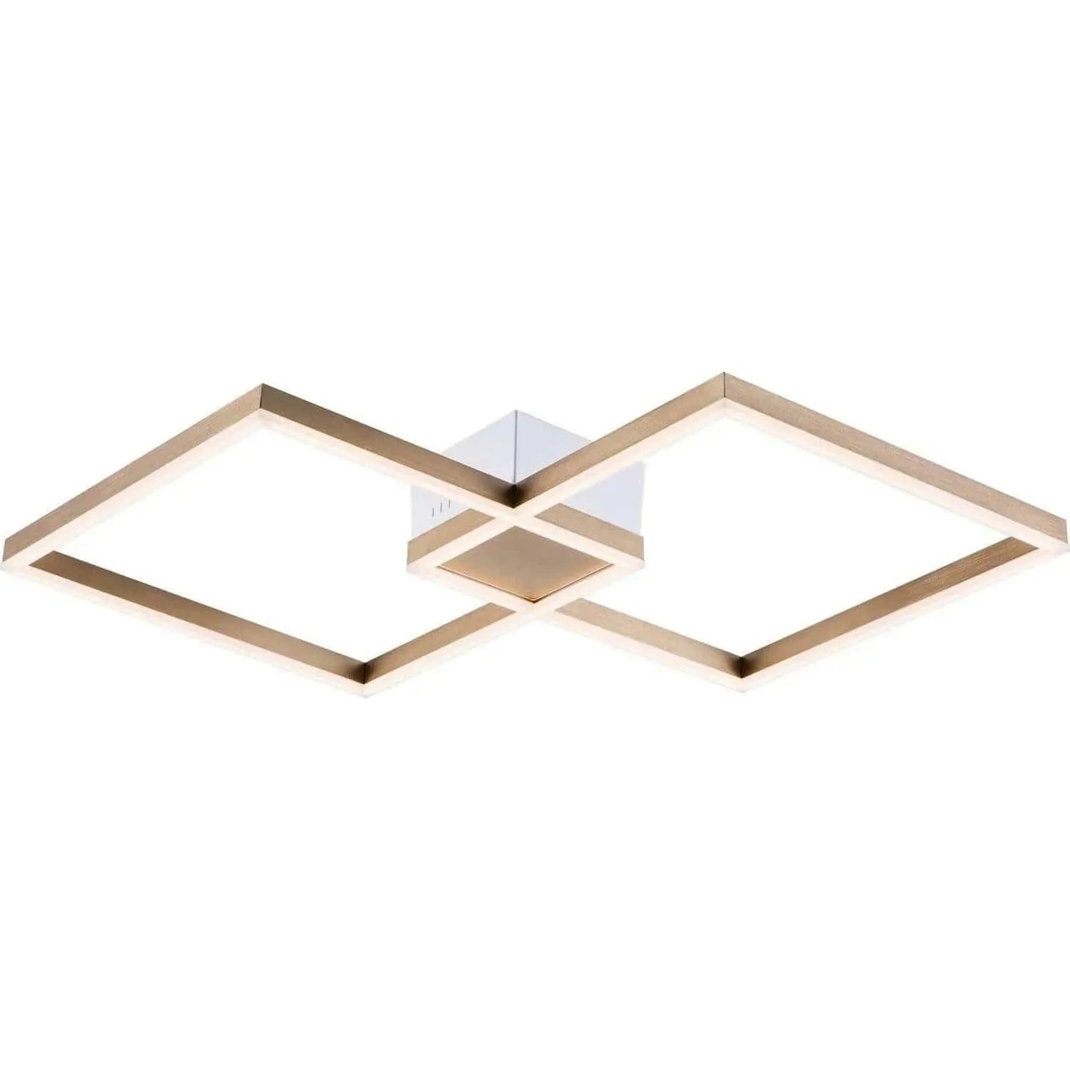 PageOne Lighting - Fractal LED Flush Mount - PC010104-BC | Montreal Lighting & Hardware