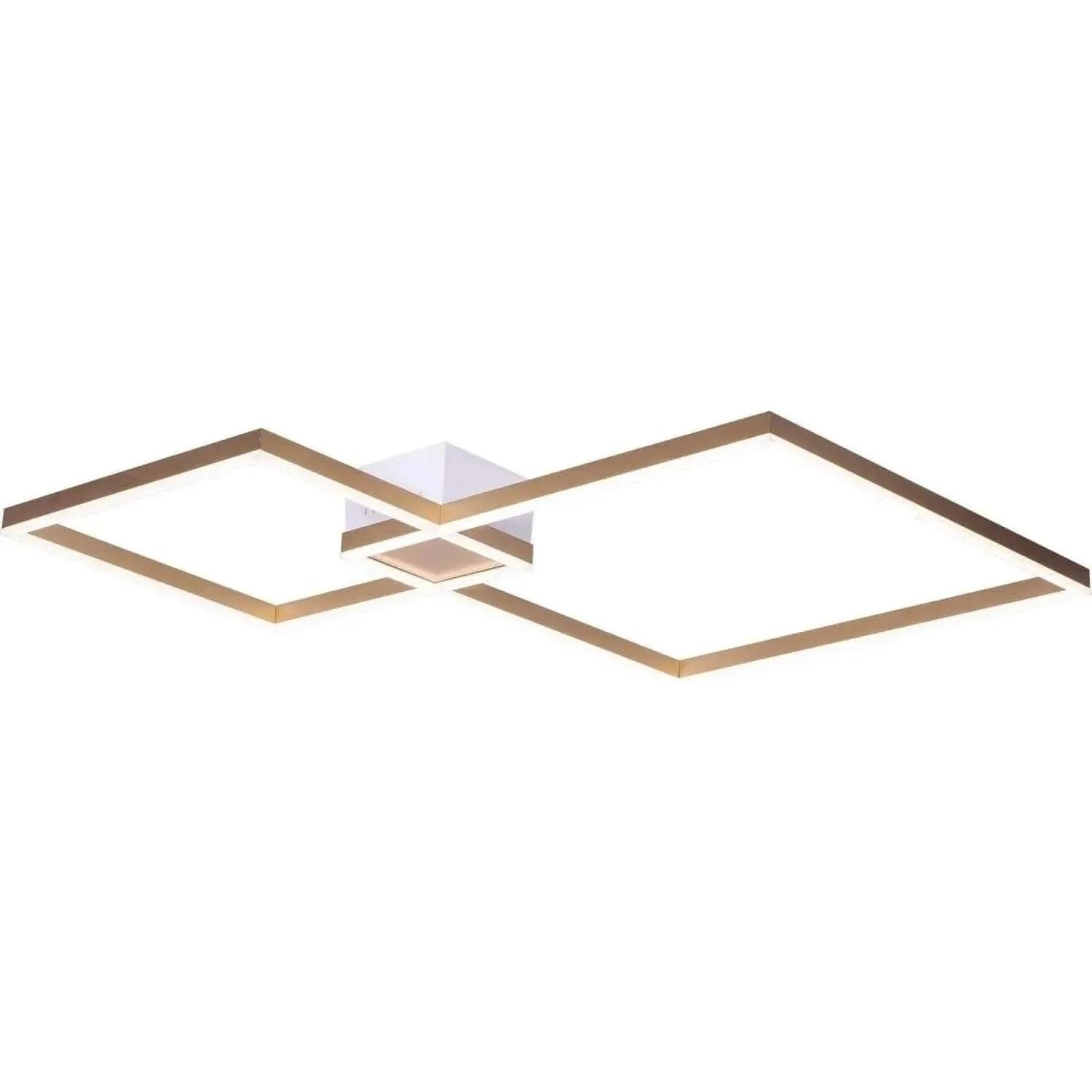 PageOne Lighting - Fractal LED Flush Mount - PC010105-BC | Montreal Lighting & Hardware
