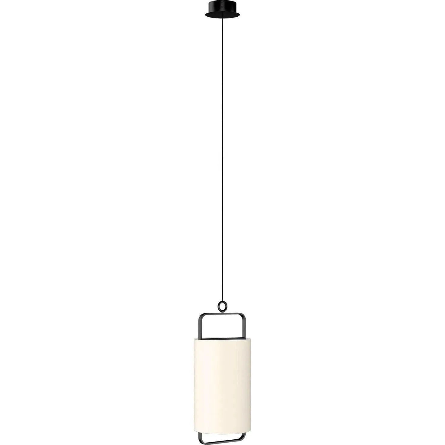 PageOne Lighting - Minimalism LED Pendant - PP020243-MB/CW | Montreal Lighting & Hardware