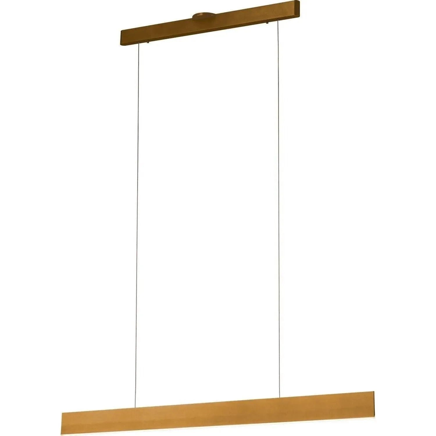 PageOne Lighting - Prometheus Linear LED Pendant - PP120288-BG | Montreal Lighting & Hardware