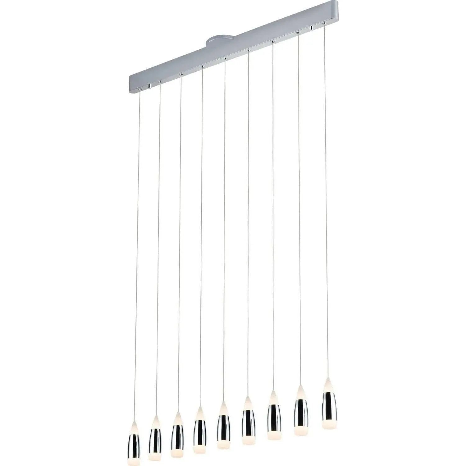 PageOne Lighting - Tear Linear LED Pendant - PP020022-CM | Montreal Lighting & Hardware