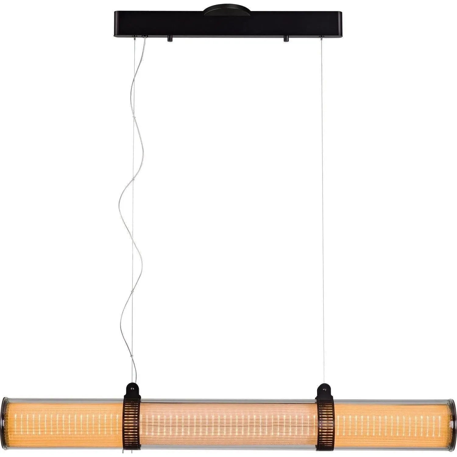 PageOne Lighting - Zhu Linear LED Pendant - PP121223-DT | Montreal Lighting & Hardware