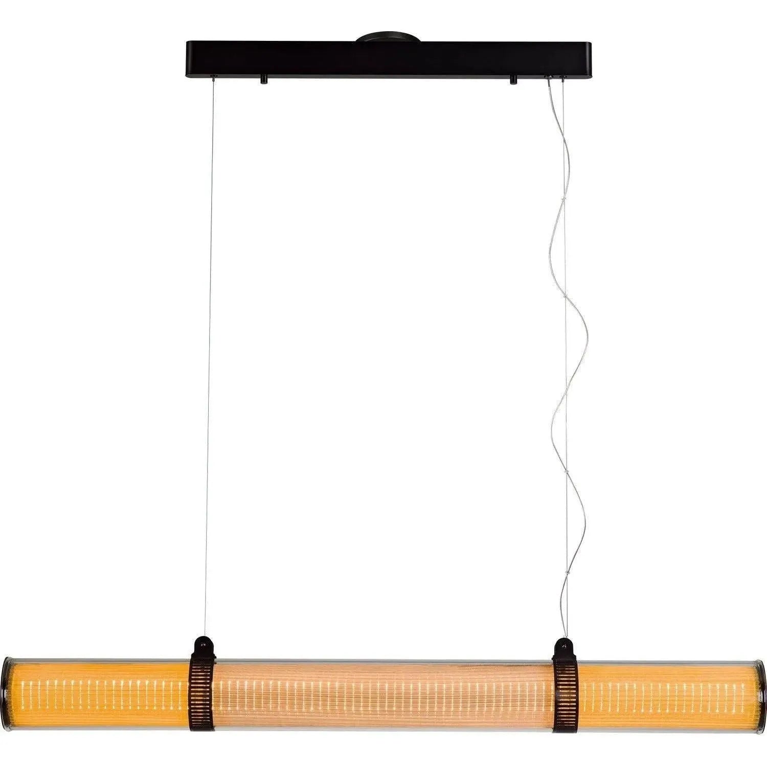 PageOne Lighting - Zhu Linear LED Pendant - PP121224-DT | Montreal Lighting & Hardware