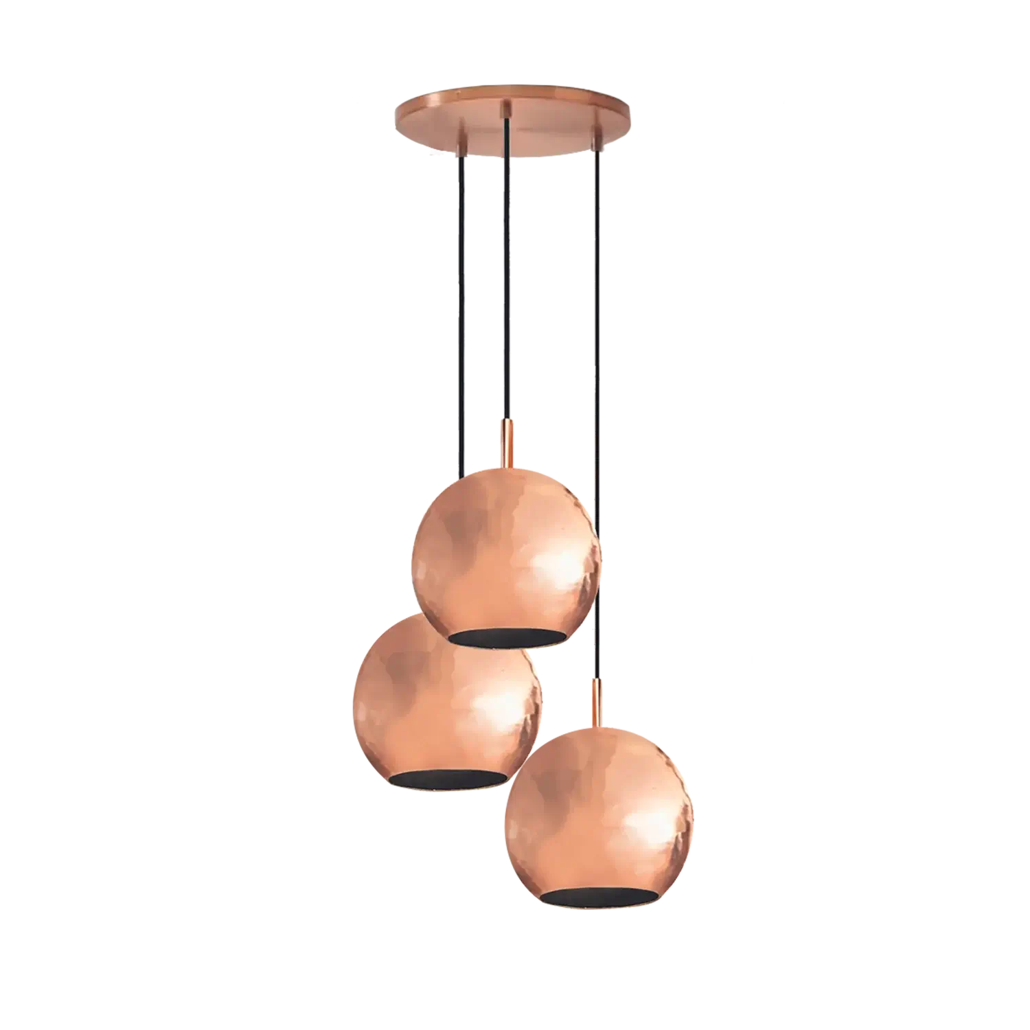 Dounia Home - DH-MISMULGLO-SM-NIK - Mishal Multi-Globe Chandelier - Brushed Nickel Silver
