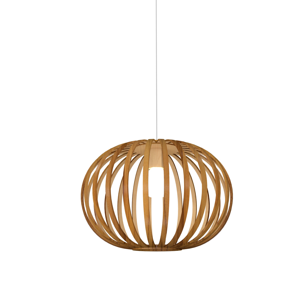Accord Lighting 1493.12 Balloon Accord Pendant in Teak