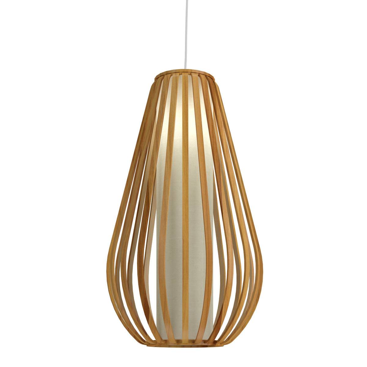 Accord Lighting 1495.12 Balloon Accord Pendant in Teak