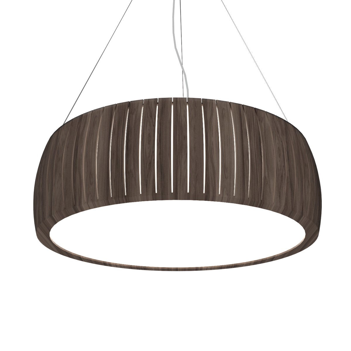 Accord Lighting 1112LED.18 Barrel Accord Suspension en noyer américain