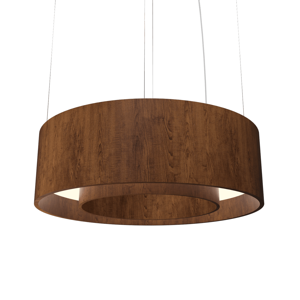 Accord Lighting 215LED.06 Cylindrical Accord Pendant in Imbuia