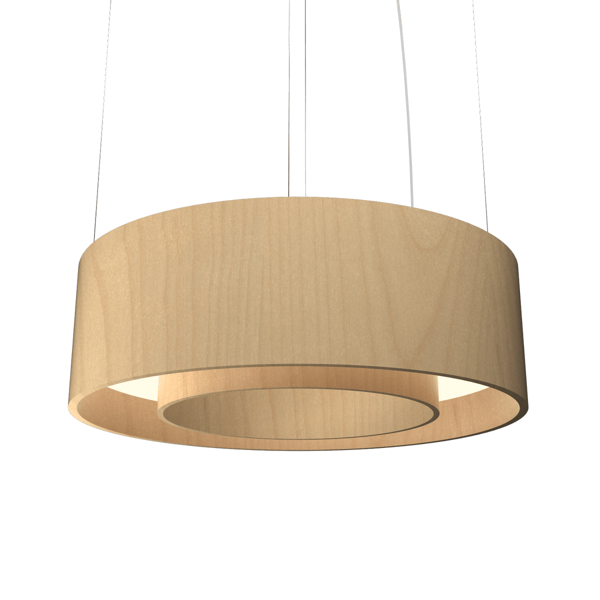 Accord Lighting 215LED.34 Cylindrical Accord Pendant in Maple