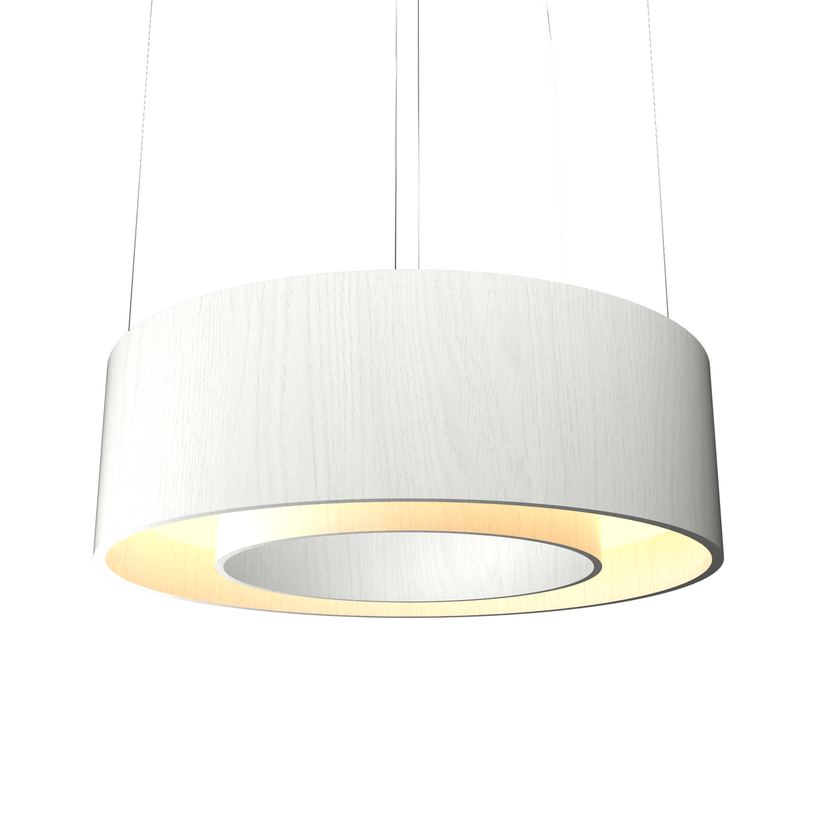 Accord Lighting 215LED.47 Cylindrical Accord Pendant in Organic White