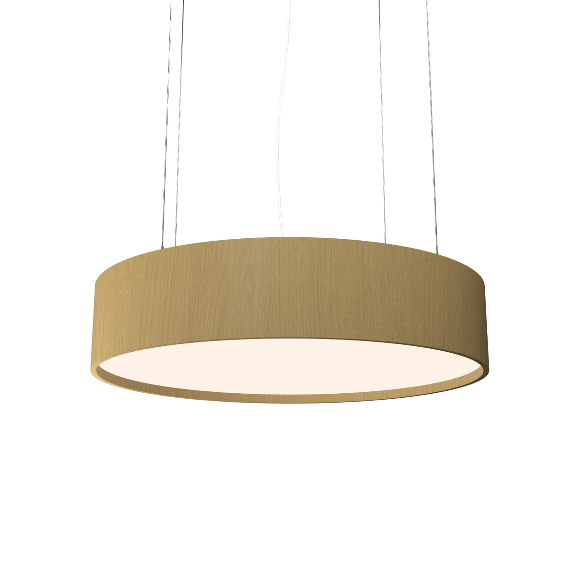 Accord Lighting 1038LED.49 Cylindrical Accord Pendant in Organic Gold