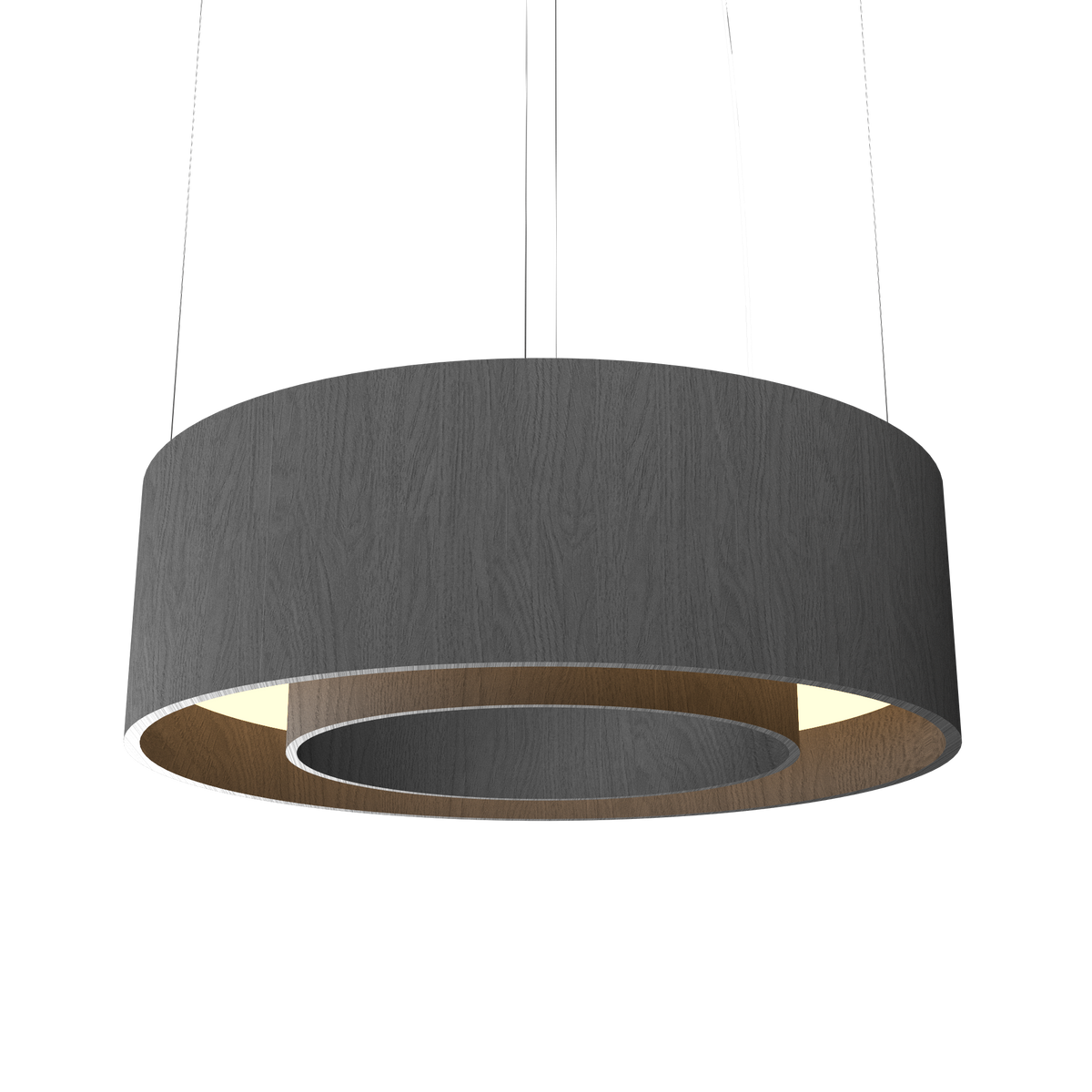 Accord Lighting 215LED.50 Cylindrical Accord Pendant in Organic Grey