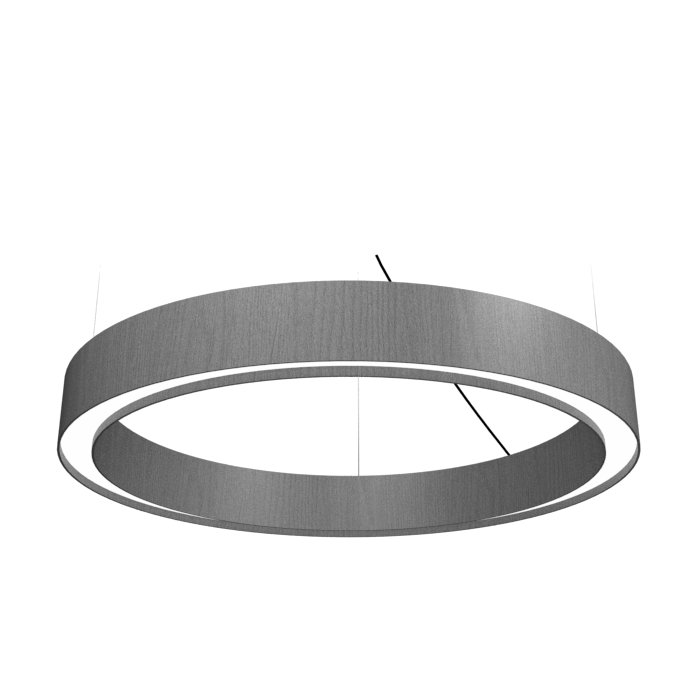 Accord Lighting 1349LED.50 Cylindrique Accord Suspension en gris organique