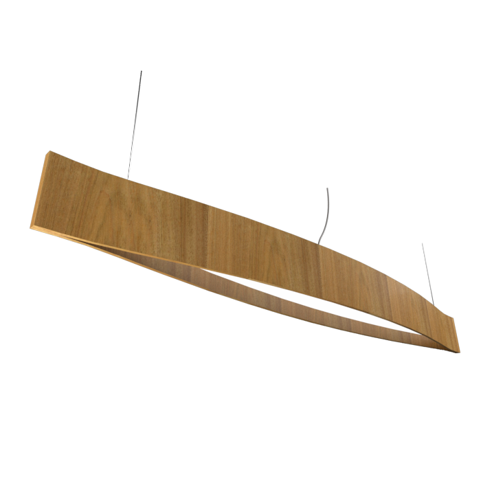 Accord Lighting 1279LED.09 Canoe Accord Suspension à Louro Freijo