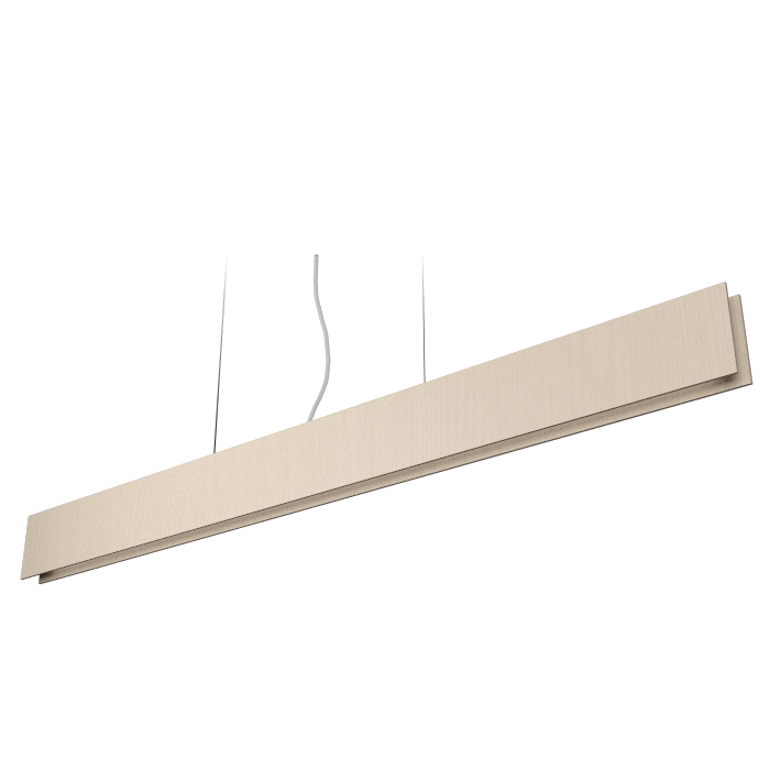 Accord Lighting 1311LED.48 Clean Accord Suspension dans un cappuccino bio