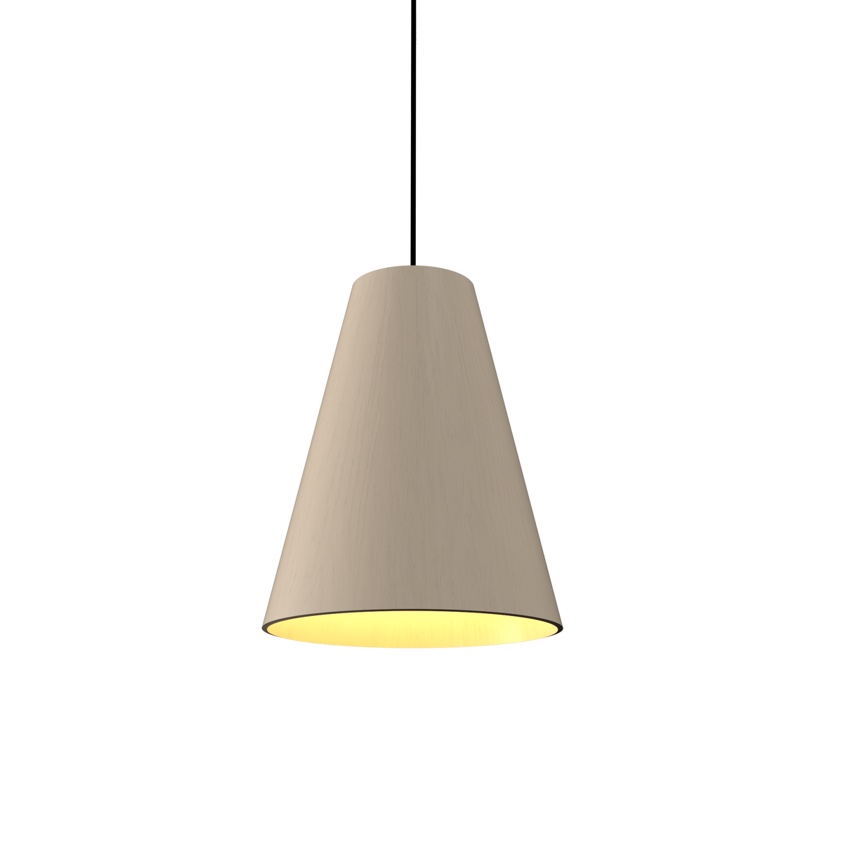 Accord Lighting 1483.48 Conic Accord Suspension dans un cappuccino bio