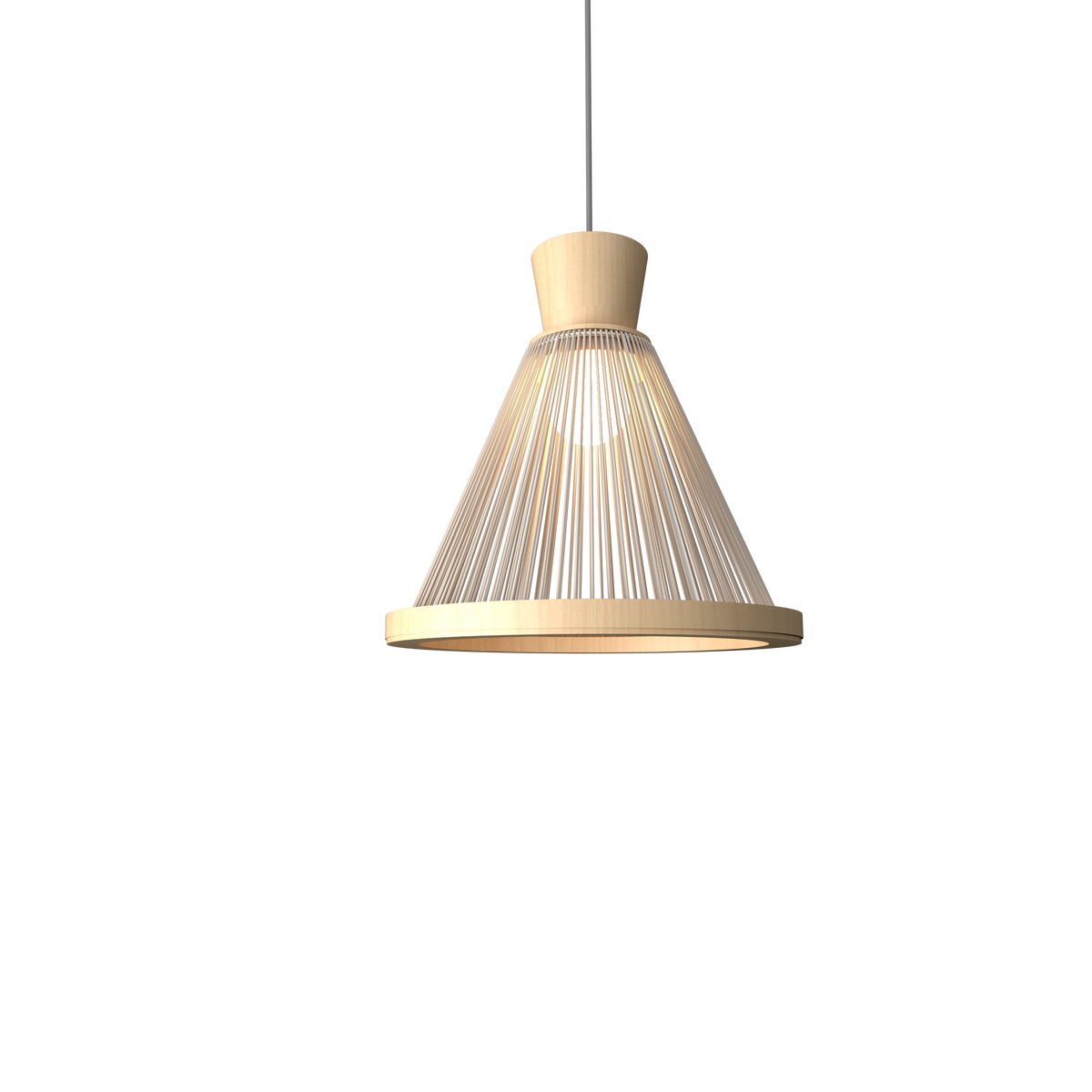 Accord Lighting 1530.34 Corda Accord Pendant in Maple