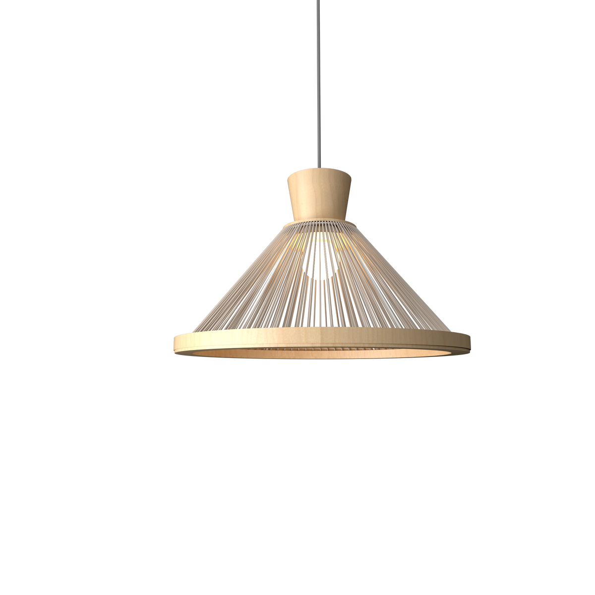 Accord Lighting 1531.34 Corda Accord Pendant in Maple