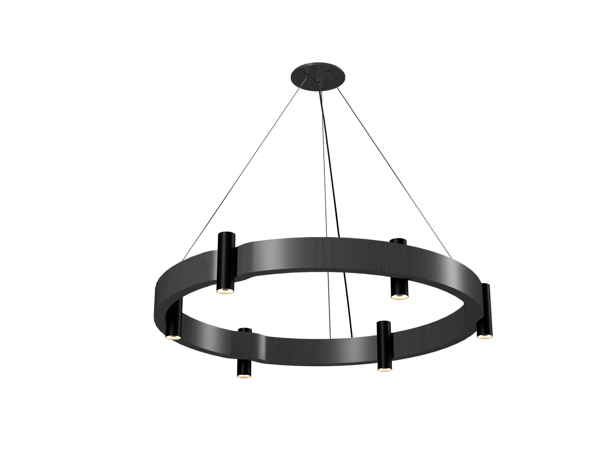 Accord Lighting 1497,50 Flow Accord Suspension en gris organique