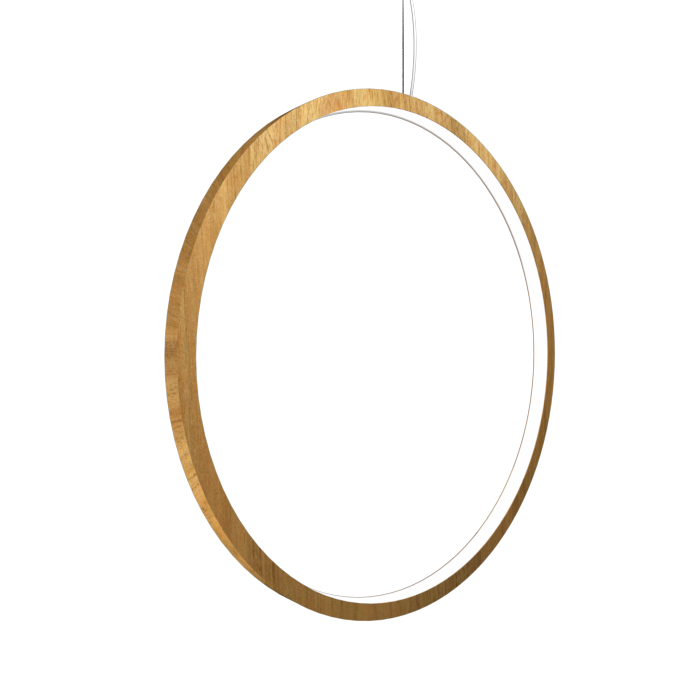 Accord Lighting 1294LED.09 Frame Accord Pendant in Louro Freijo