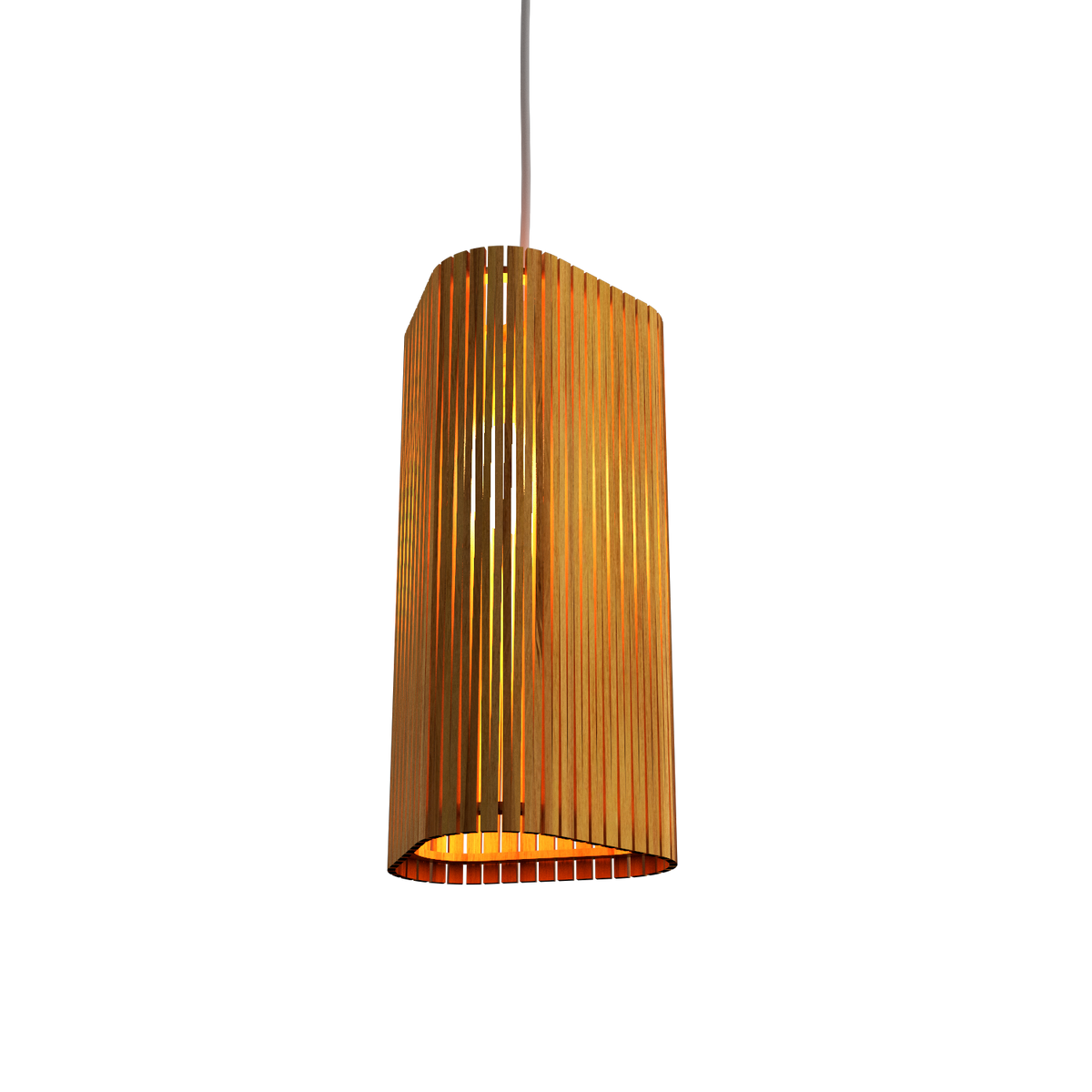 Accord Lighting 1482.12 Living Hinges Accord Pendant in Teak