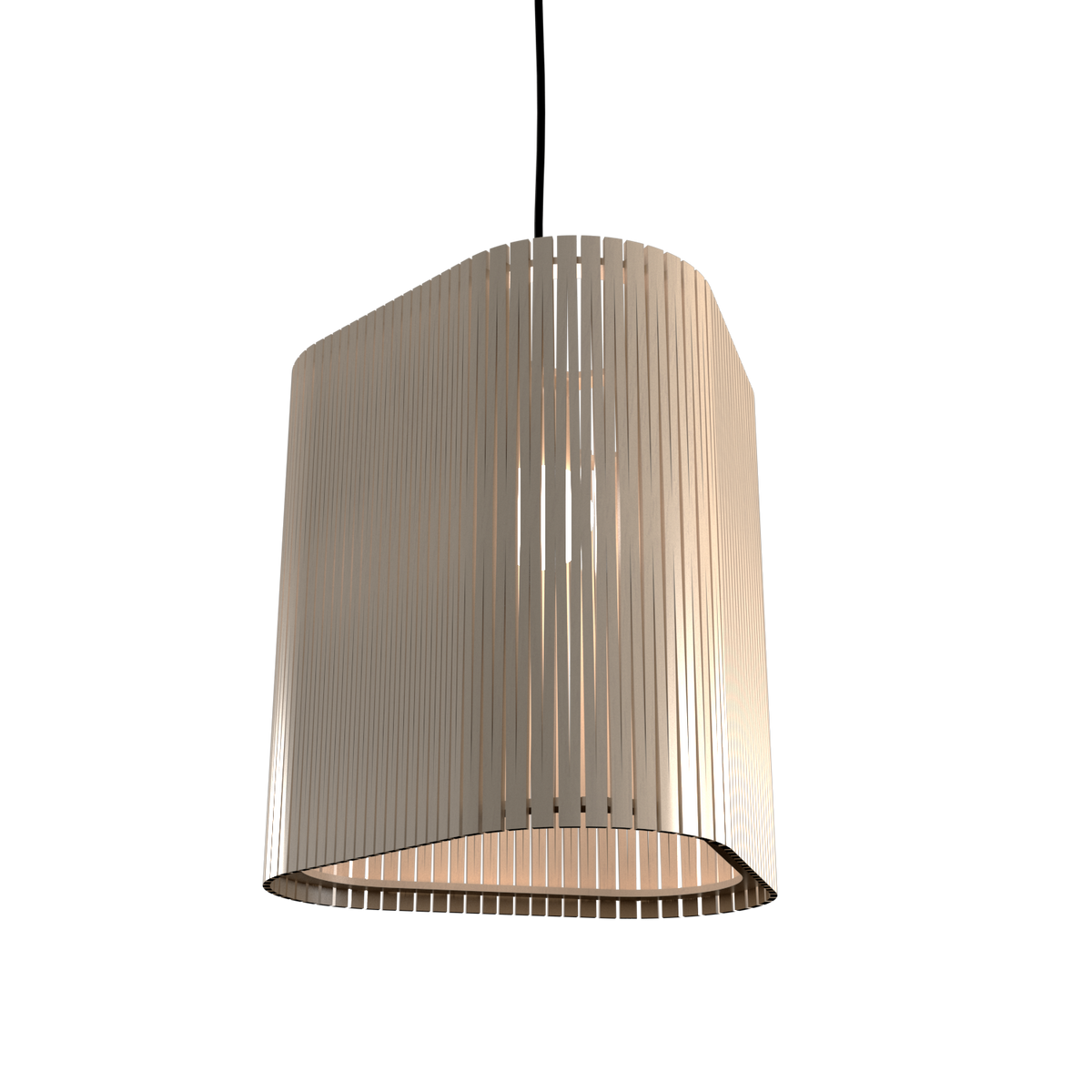 Accord Lighting 1481.48 Living Hinges Accord Pendant in Organic Cappuccino