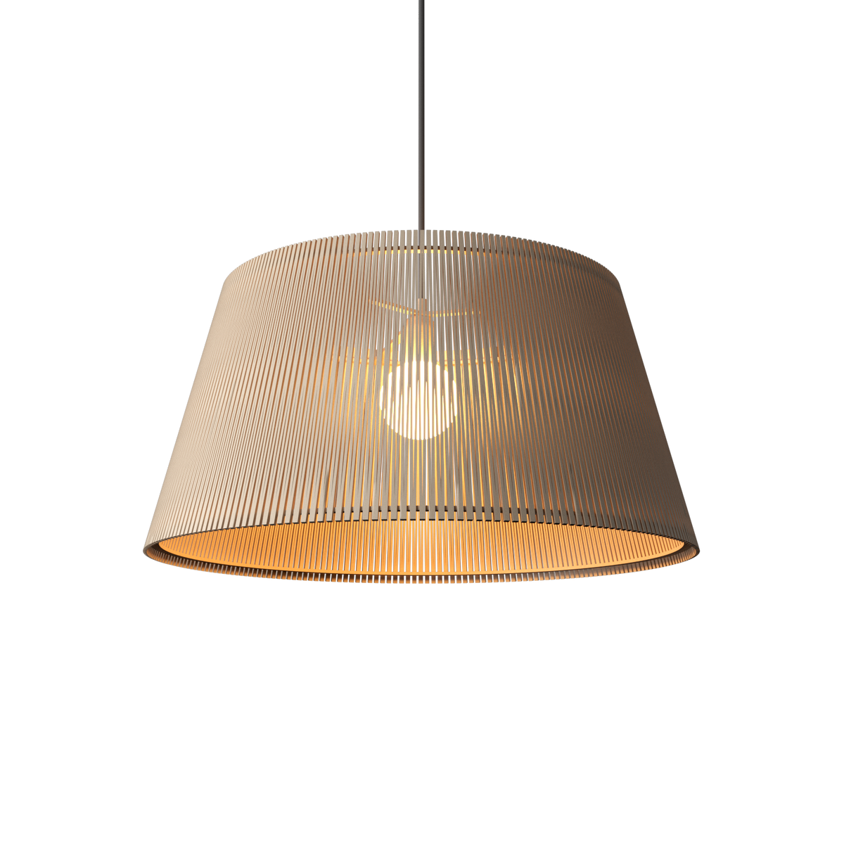 Accord Lighting 1487.48 Living Hinges Accord Pendant in Organic Cappuccino
