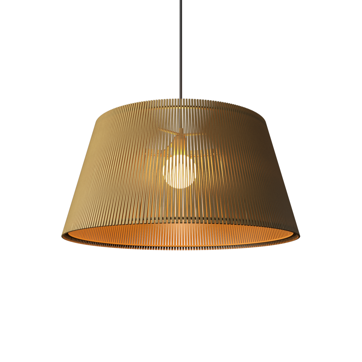 Accord Lighting 1487.49 Living Hinges Accord Pendant in Organic Gold