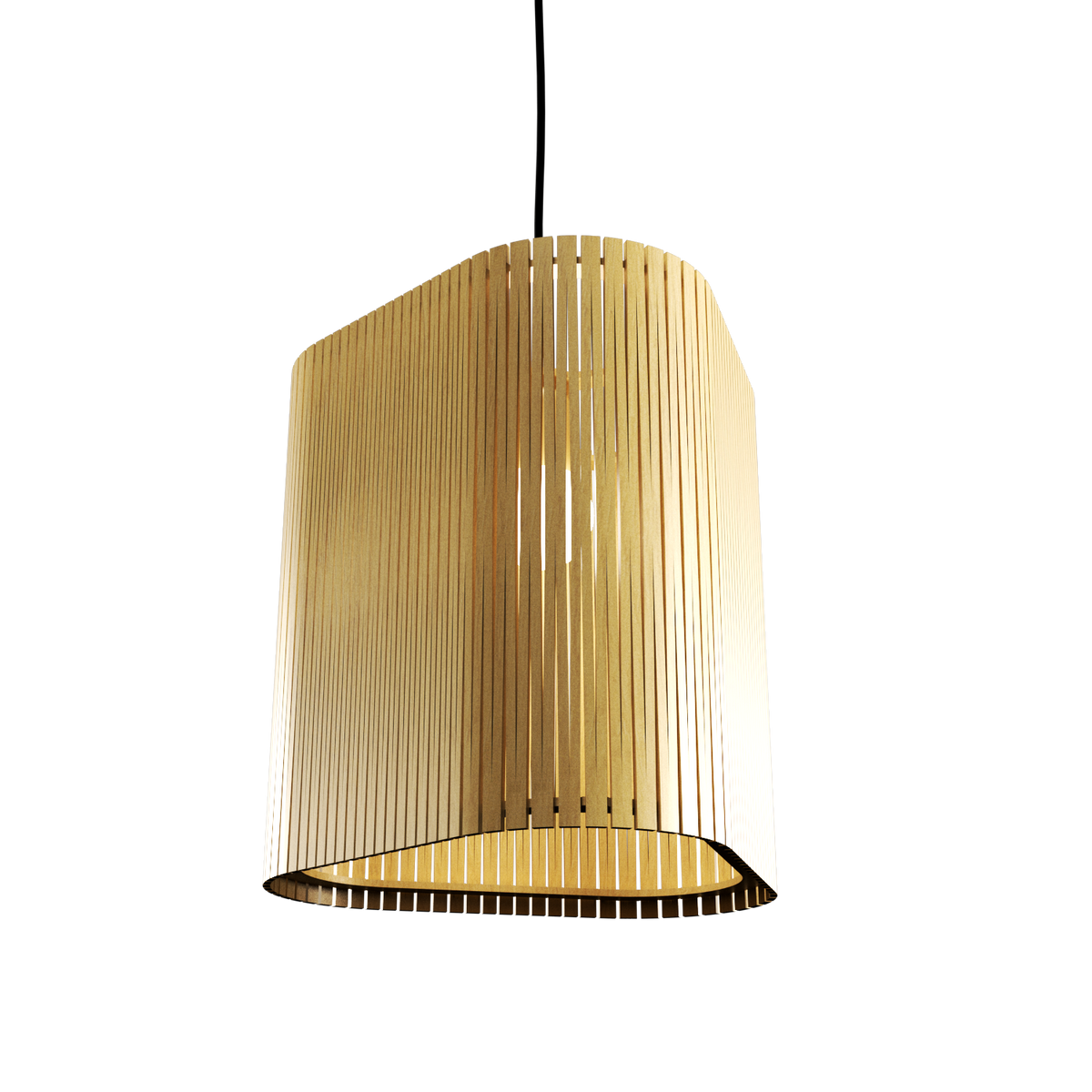 Accord Lighting 1481.49 Living Hinges Accord Pendant in Organic Gold