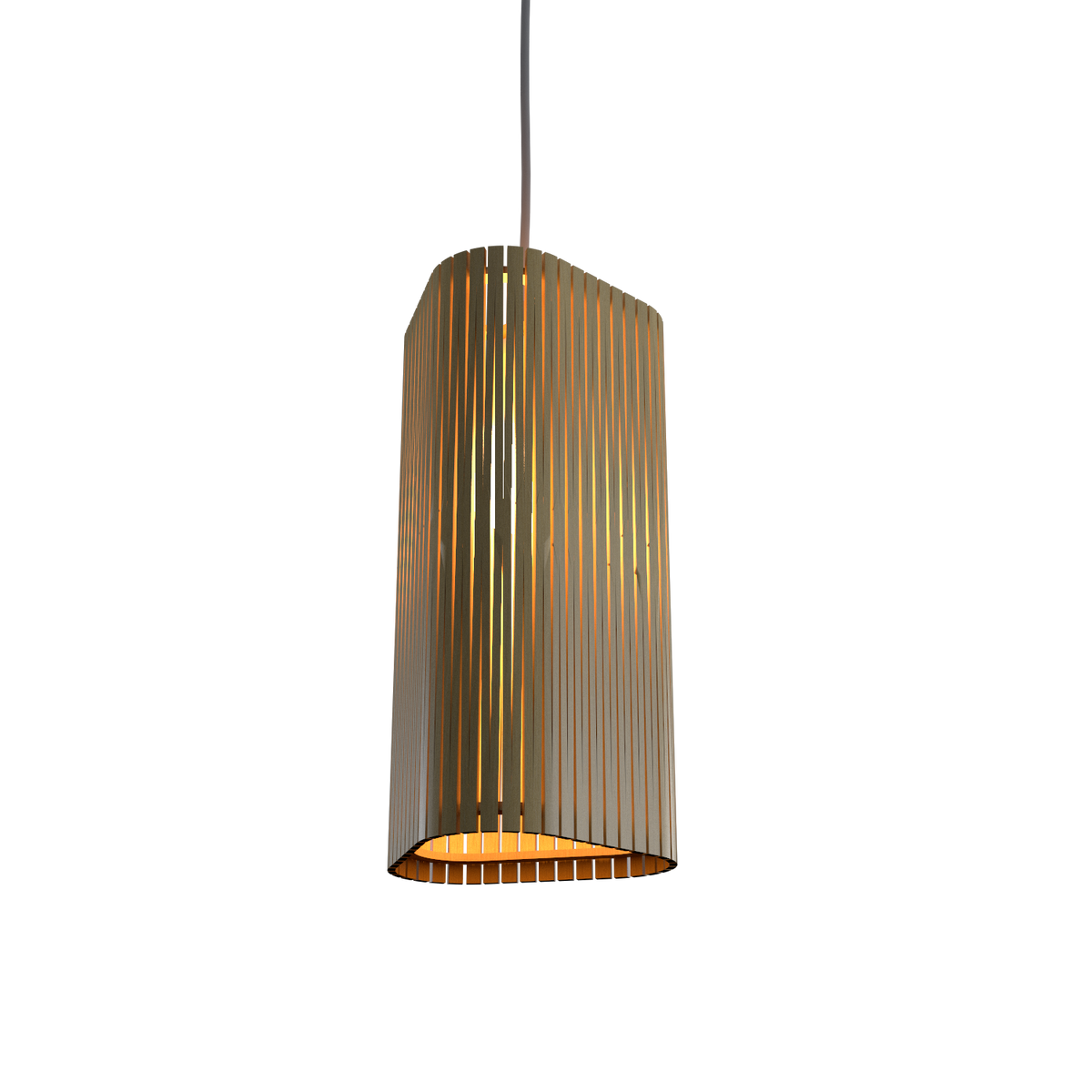 Accord Lighting 1482.49 Living Hinges Accord Pendant in Organic Gold
