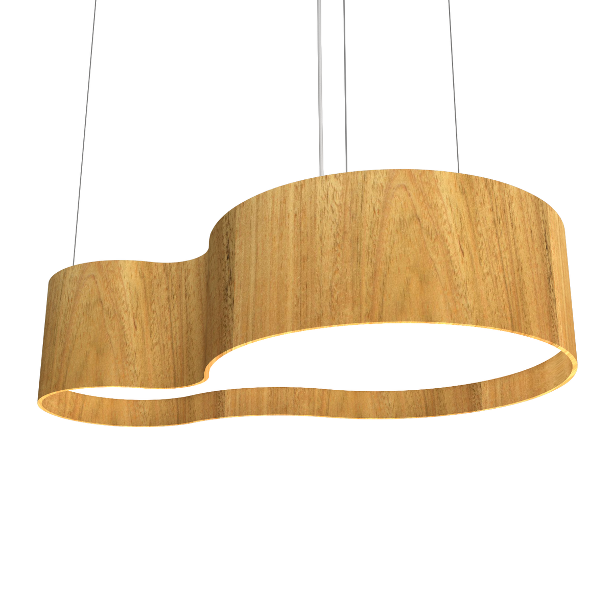Accord Lighting 285LED.09 Organic Accord Suspension à Louro Freijo