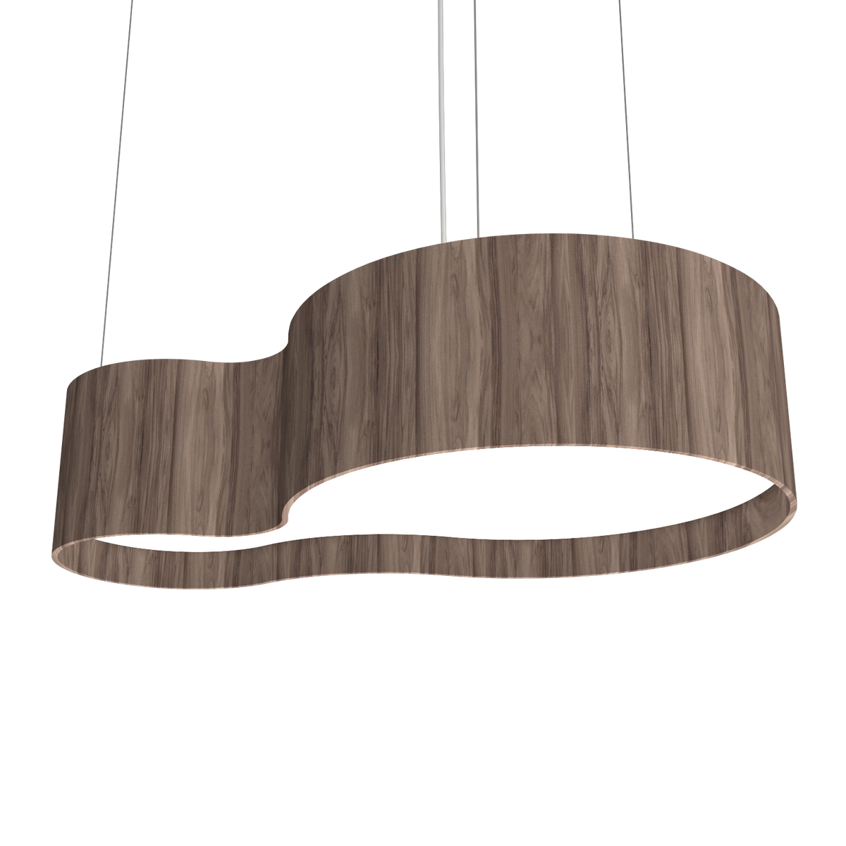 Accord Lighting 285LED.18 Organic Accord Suspension en noyer américain