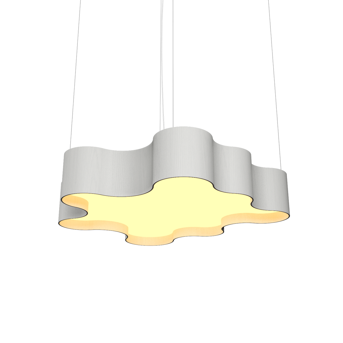 Accord Lighting 1200LED.47 Organic Accord Pendant in Organic White