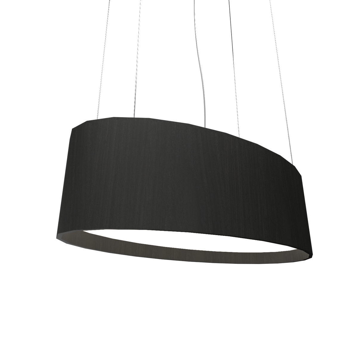 Accord Lighting 287LED.44 Oval Accord Pendant in Charcoal