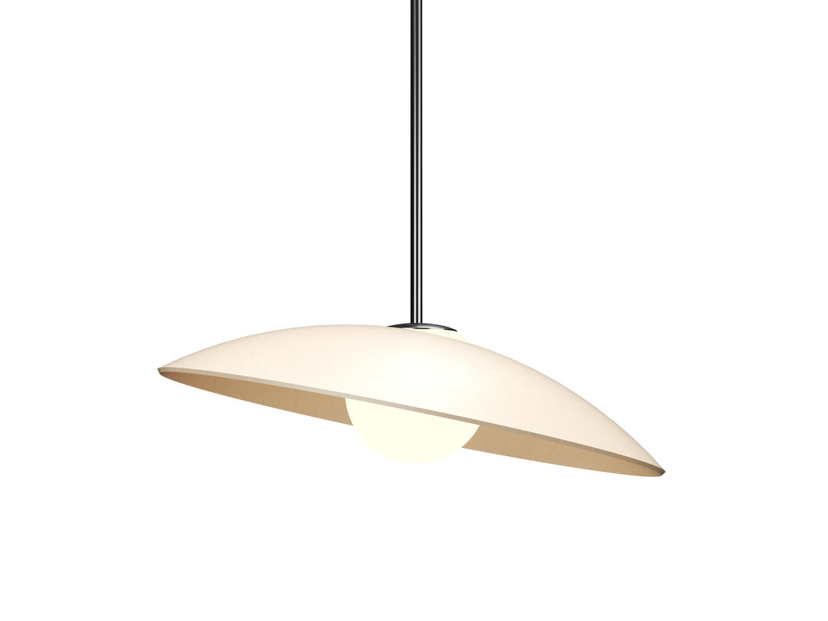 Accord Lighting 1515.48 Oyster Accord Pendant in Organic Cappuccino