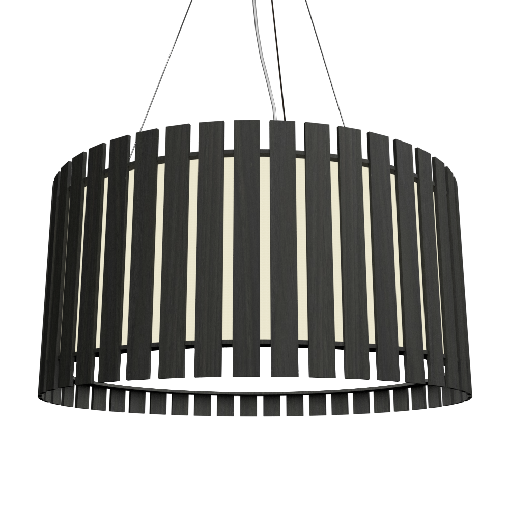 Accord Lighting 1094LED.44 Accord à lattes Suspension au charbon