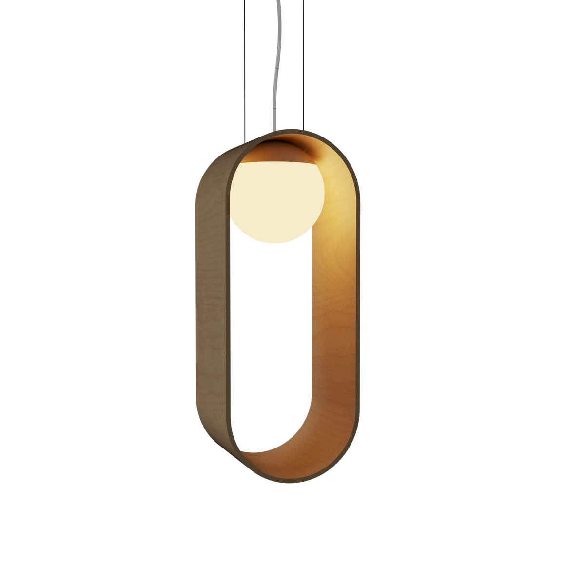 Accord Lighting 1466.34 Sfera Accord Pendant in Maple