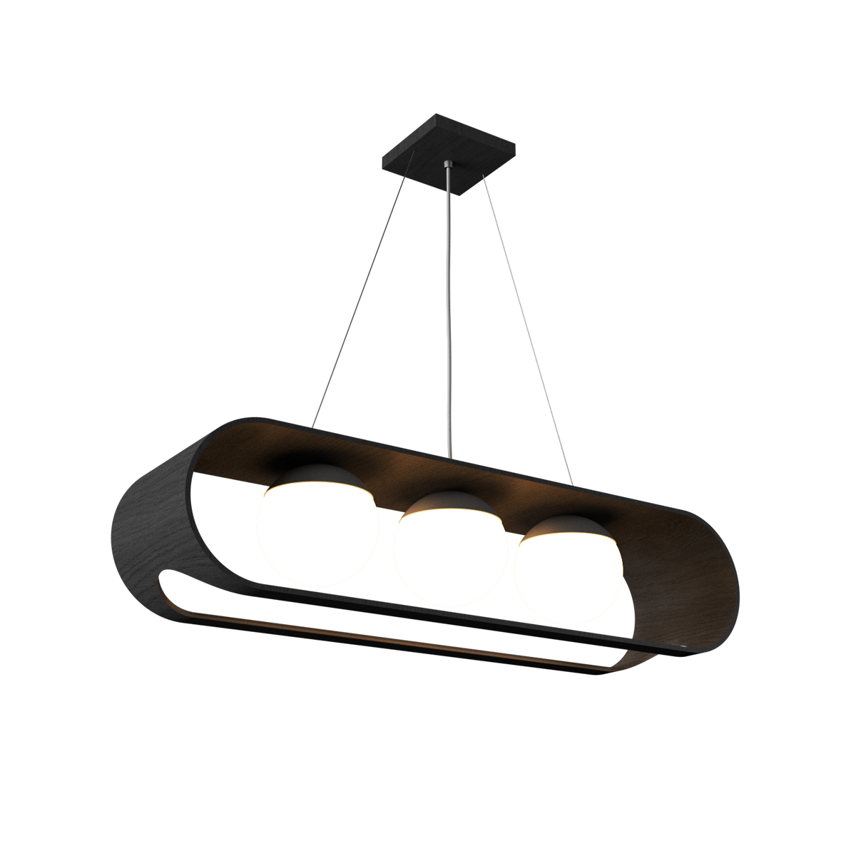 Accord Lighting 1448.50 Sfera Accord Pendant in Organic Grey
