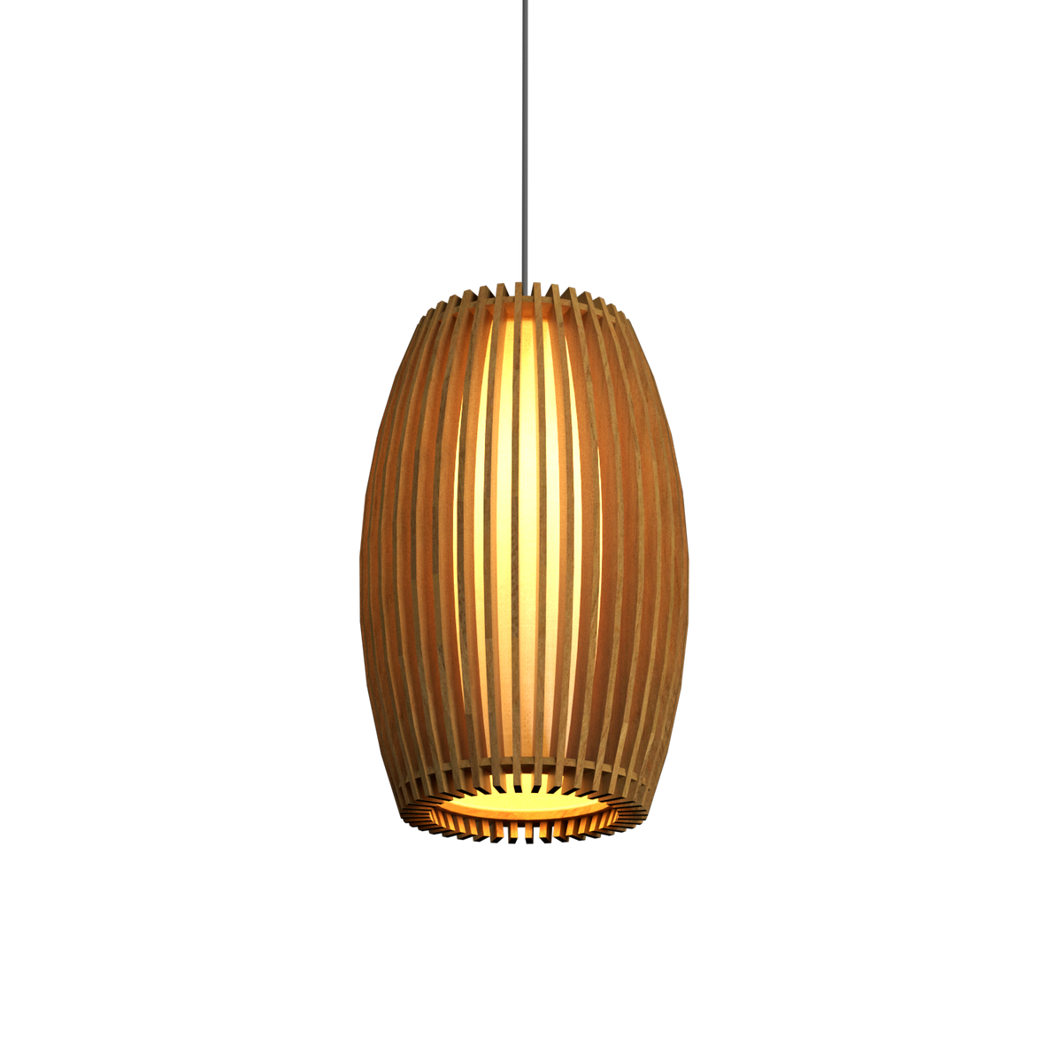 Accord Lighting 1140.09 Stecche Di Legno Accord Suspension à Louro Freijo