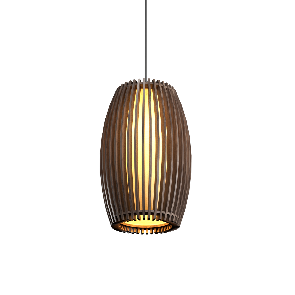 Accord Lighting 1140.18 Stecche Di Legno Accord Suspension en noyer américain