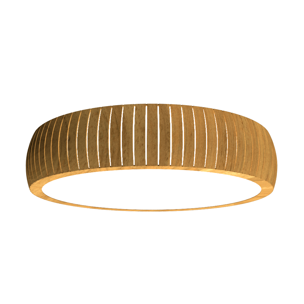 Accord Lighting 5038LED.09 Barrel Accord Ceiling Mounted in Louro Freijo