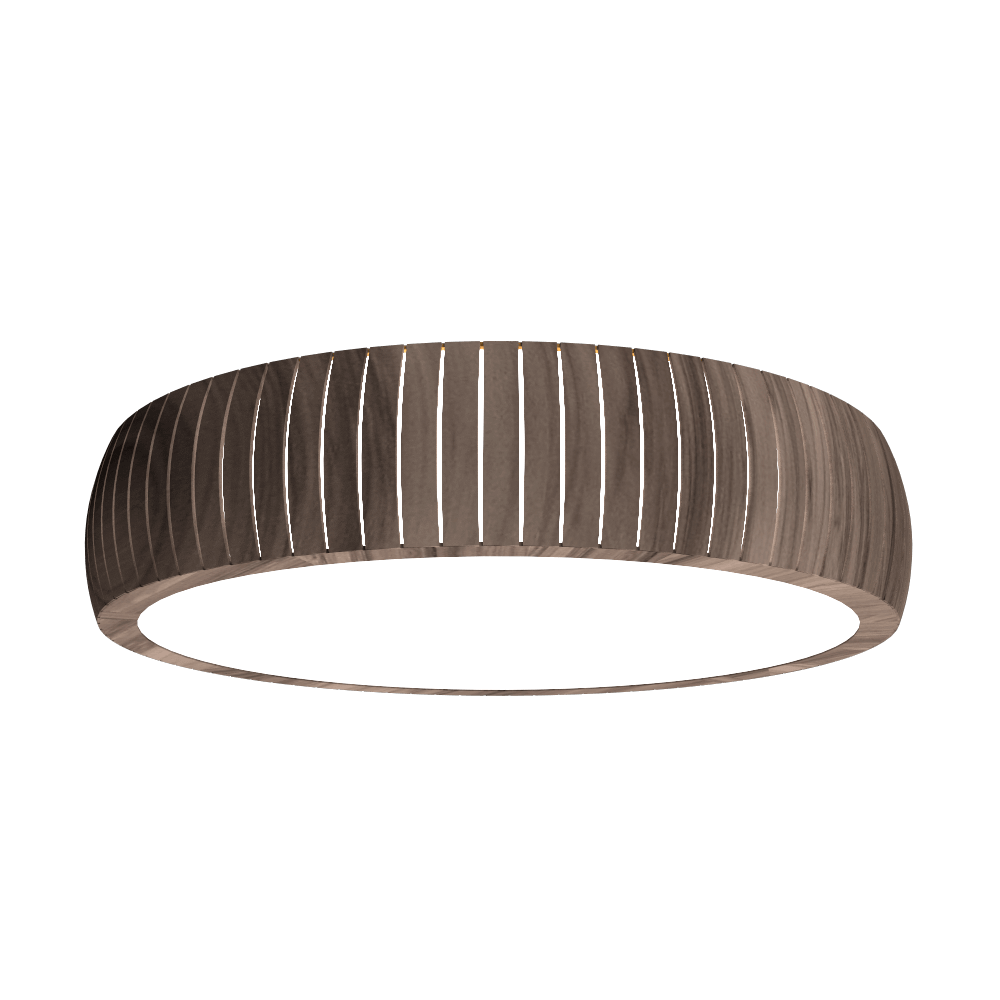 Accord Lighting 5038LED.18 Barrel Accord Ceiling Mounted in American Walnut