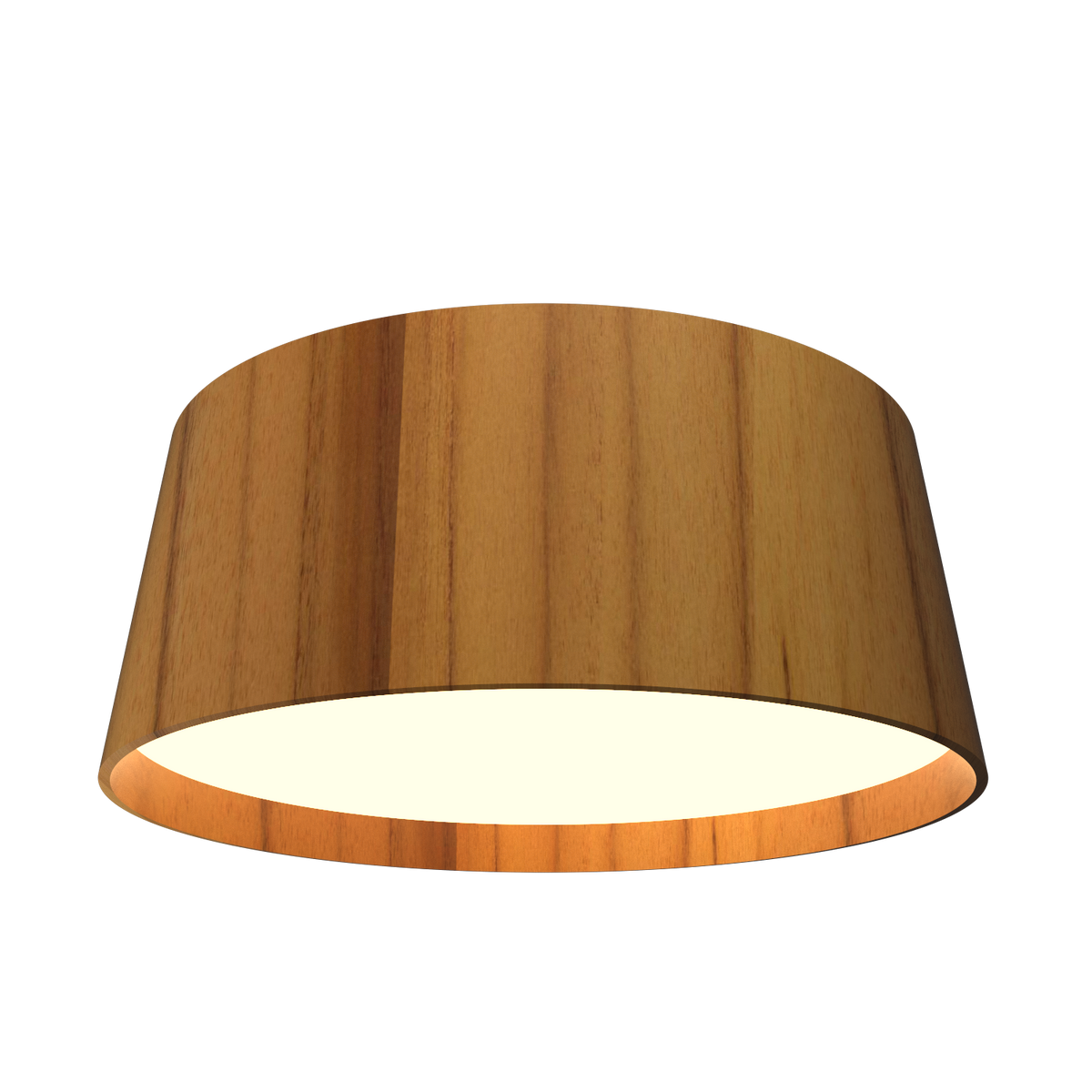 Accord Lighting 5098LED.12 Conical Accord Ceiling Mounted in Teak