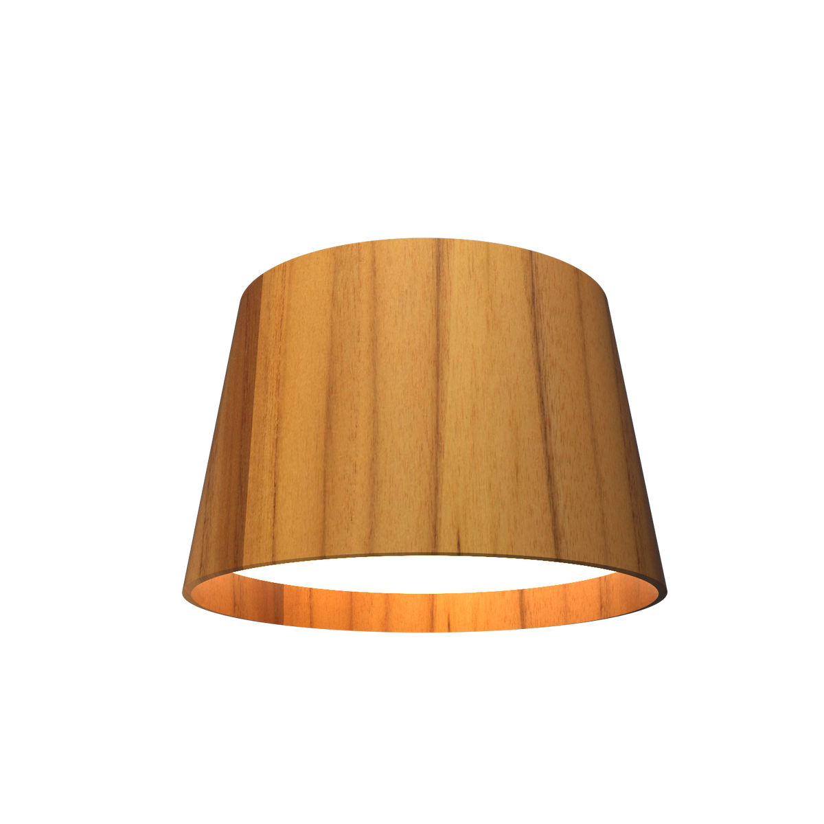 Accord Lighting 5100LED.12 Conical Accord Ceiling Mounted in Teak