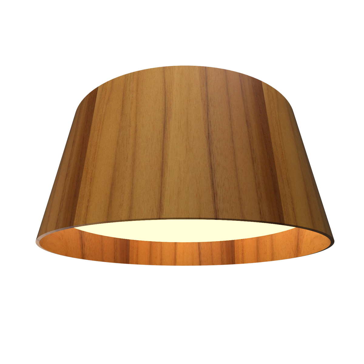 Accord Lighting 5099LED.12 Conical Accord Ceiling Mounted in Teak
